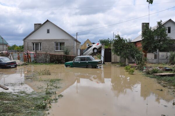 Floods in the Krasnodar Territory - Sputnik International