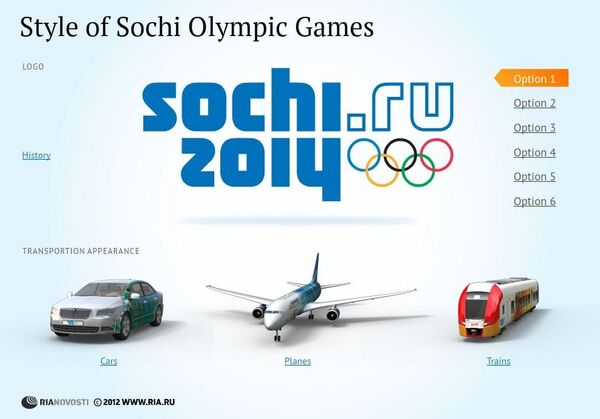 Style of Sochi Olympic Games - Sputnik International