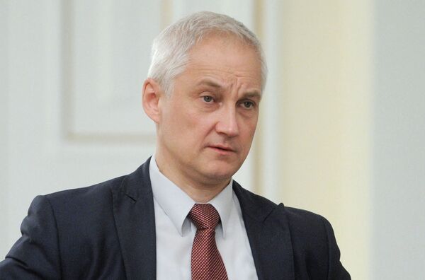 Russian  Economy Minister Andrei Belousov - Sputnik International
