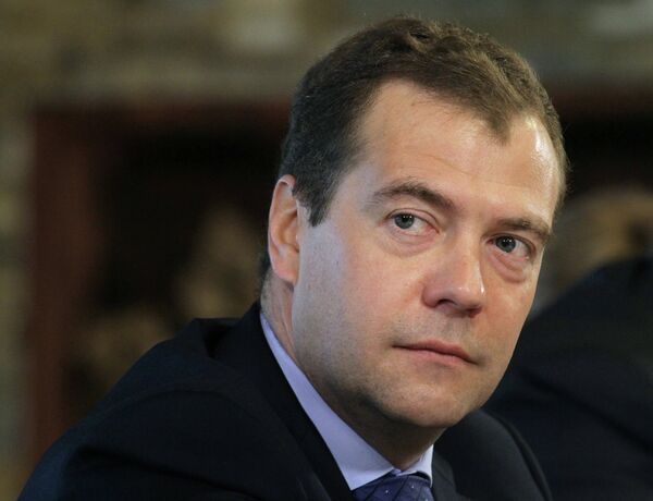 Russian Prime Minister Dmitry Medvedev’ - Sputnik International