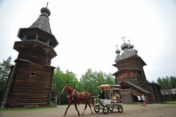 Malye Korely Open Air Museum in the Arkhangelsk Region Malye Korely Open Air Museum in the Arkhangelsk Region - Sputnik International