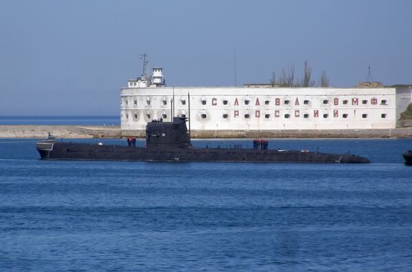 The Zaporizhye submarine of the Ukrainian Navy - Sputnik International
