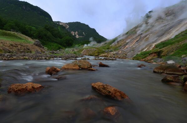 Geyser Valley at Kamchatka’s Kronotsky Biosphere State Reserve - Sputnik International