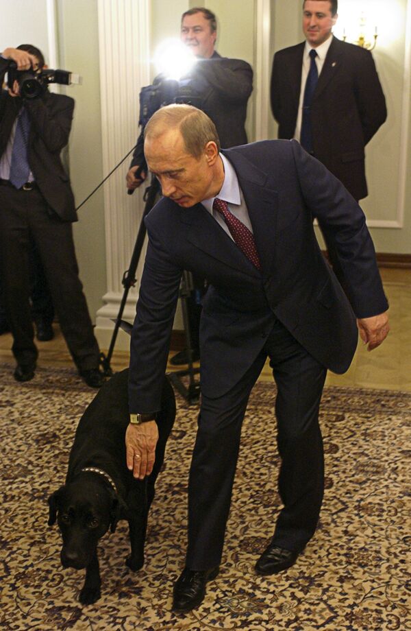 Vladimir Putin’s Four-legged Gifts  - Sputnik International