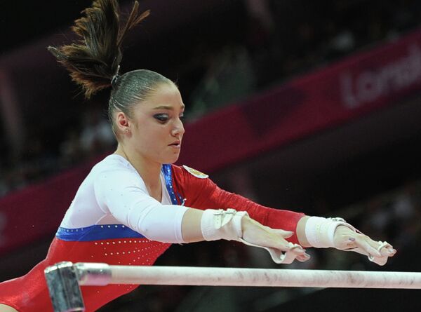 Mustafina Wins First Women's Gold For Russia   - Sputnik International