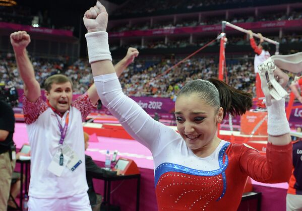 Olympic Champion Aliya Mustafina  - Sputnik International