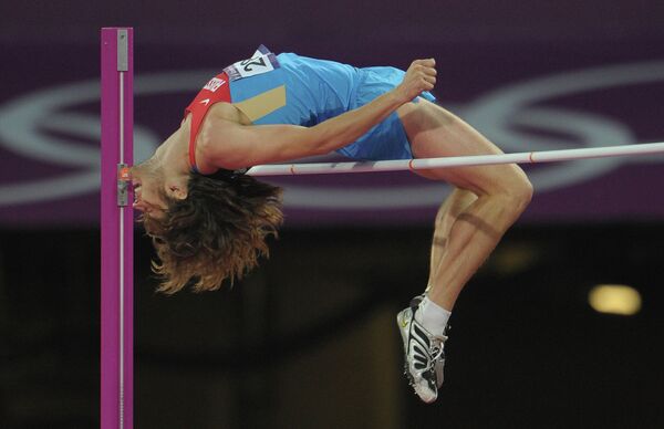 Russian high jumper Ivan Ukhov - Sputnik International