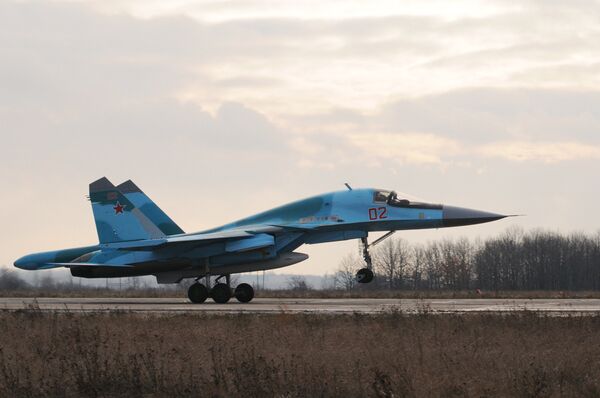 Russia’s Voronezh Air Base to Get 5 Su-34 Fighters       - Sputnik International