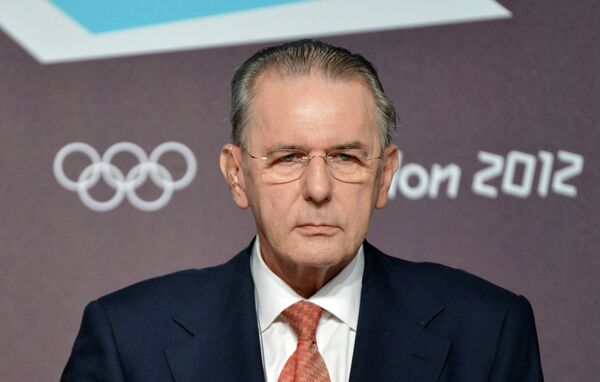 IOC President Jacques Rogge - Sputnik International