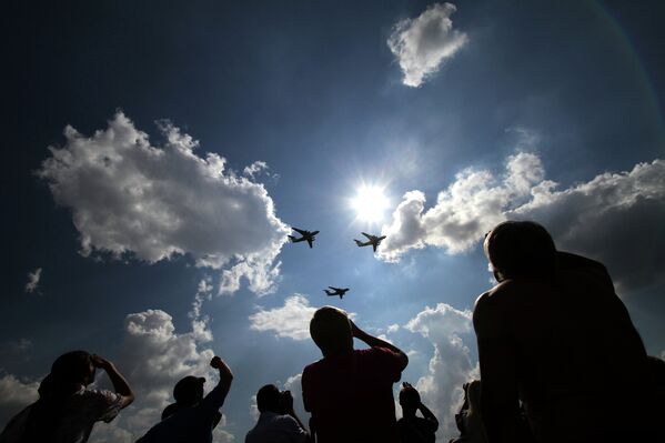 Airshow Marks Centenary of Russian Air Force - Sputnik International