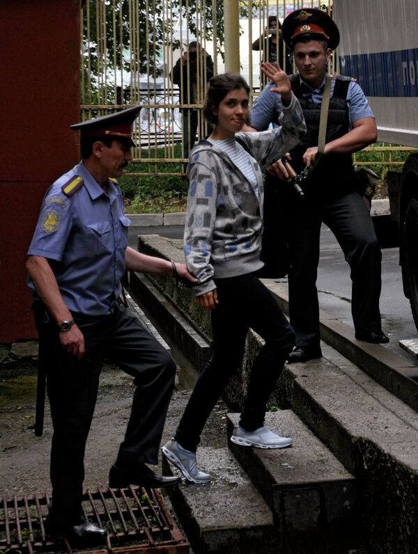 Pussy Riot punk group member Nadezhda Tolokonnikova - Sputnik International