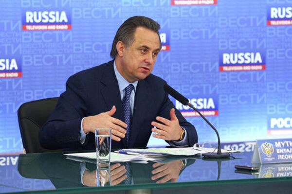 Sports Minister Vitaly Mutko - Sputnik International