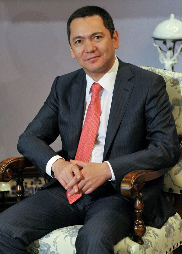 Prime Minister Omurbek Babanov - Sputnik International