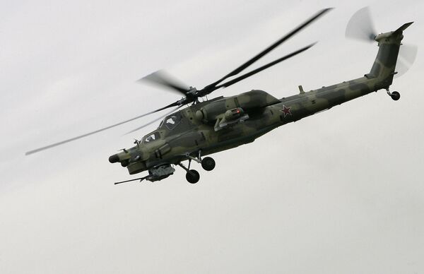 Russian Mi-28N military helicopter - Sputnik International