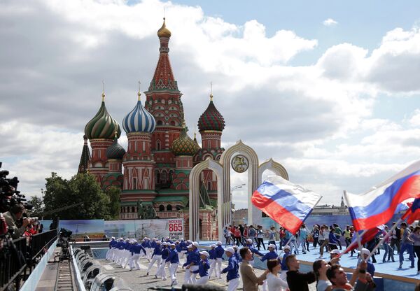 City Day celebrations on Red Square in Moscow - Sputnik International