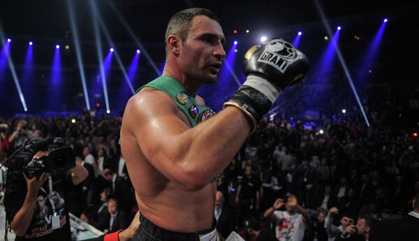 Vitali Klitschko after the WBC heavyweight title bout with Manuel Charr in Moscow, Russia - Sputnik International