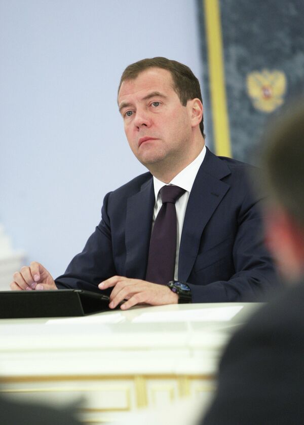 Russian Prime Minister Dmitry Medvedev - Sputnik International