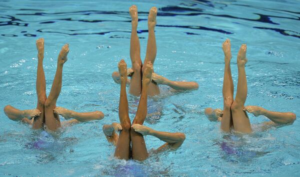 Russia has won every Olympic gold medal in synchronized swimming since Sydney 2000 - Sputnik International