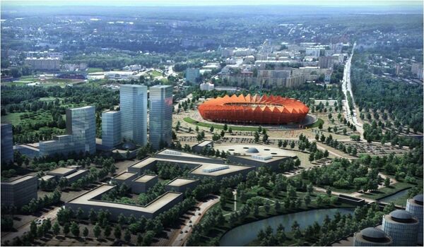 Saransk stadium - Sputnik International