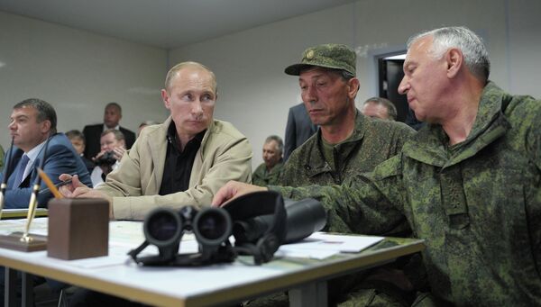 Russian President Oversees Military Drills in N. Caucasus          - Sputnik International
