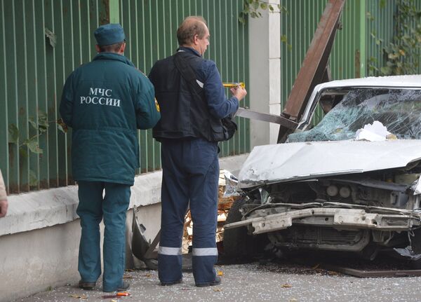 Seven Dead as Car Crashes into Moscow Bus Stop  - Sputnik International