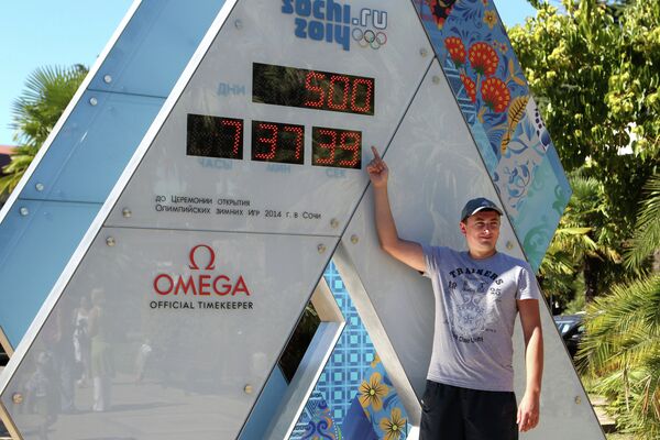 Sochi Olympics: Russia Marks 500 Days to Go - Sputnik International
