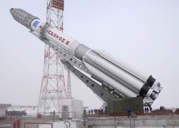 Proton-M rocket carrier with a Briz-M booster - Sputnik International