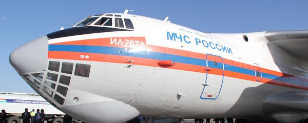A Russian emergencies ministry's Il-76 plane - Sputnik International
