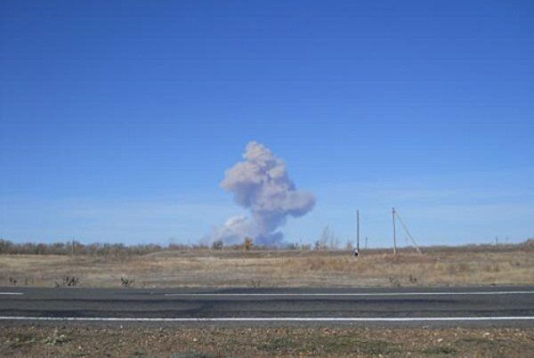 Massive explosion at a military munitions disposal site in Russia’s Orenburg region - Sputnik International