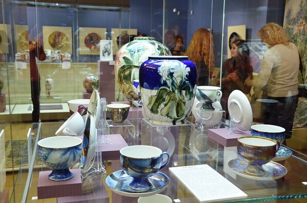 Porcelain Dresses on Display at Moscow’s Tsaritsyno  - Sputnik International