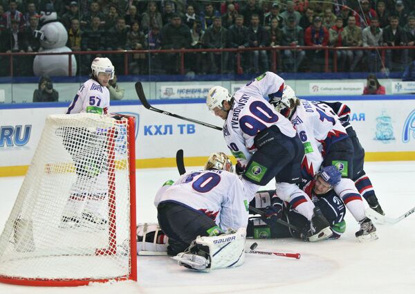 KHL: Leader Sibir Stunned by Metallurg Novokuznetsk - Sputnik International