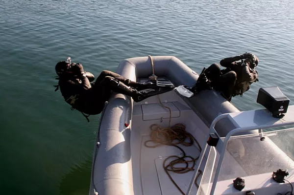 Pacific Fleet’s Combat Swimmers Practice Countersabotage Measures - Sputnik International