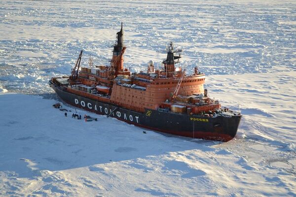 Arctica-2012 Expedition Aboard a Nuclear Icebreaker - Sputnik International