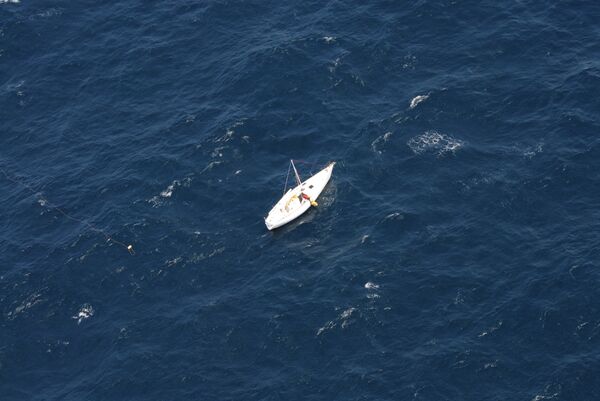 Air Canada Flight Helps Rescue Stranded Australian Sailor         - Sputnik International