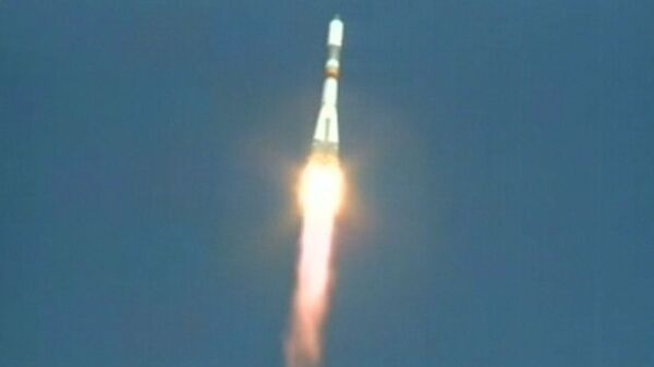 The Progress M-17M cargo spacecraft launch (archive) - Sputnik International
