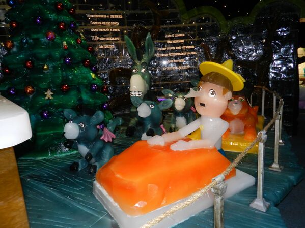 International Sculptors Carve Giant US Ice Exhibit - Sputnik International