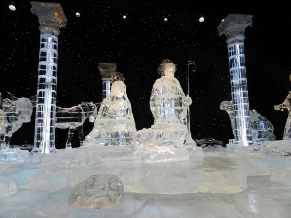 International Sculptors Carve Giant US Ice Exhibit - Sputnik International