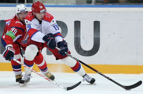 Lokomotiv Beat CSKA to Lead West in KHL         - Sputnik International