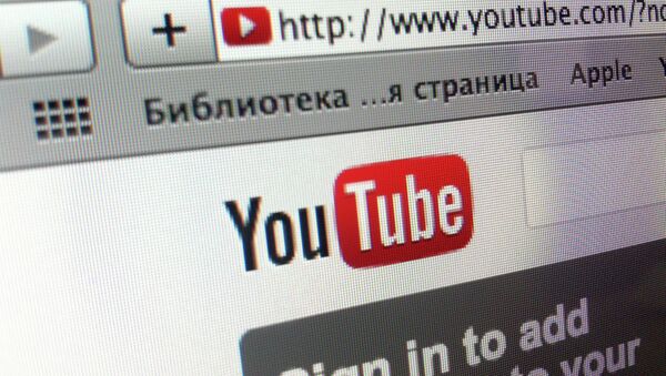 Russia in Top 5 For Generated YouTube Traffic - Sputnik International