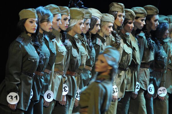 The most beautiful girl in Russia and her rivals - Sputnik International