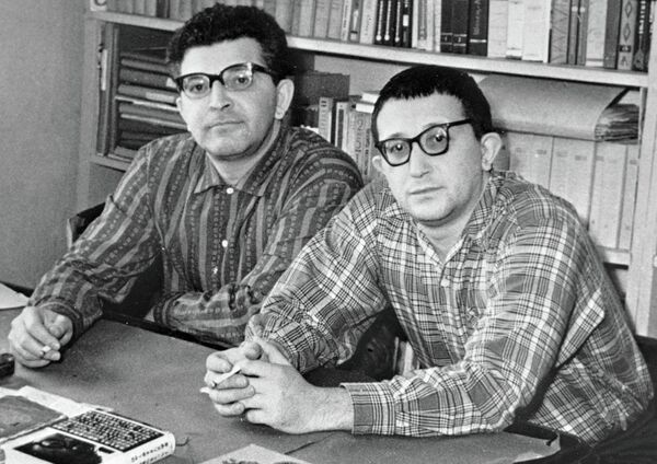 Arkady (left)  and Boris Strugatsky. Archive - Sputnik International