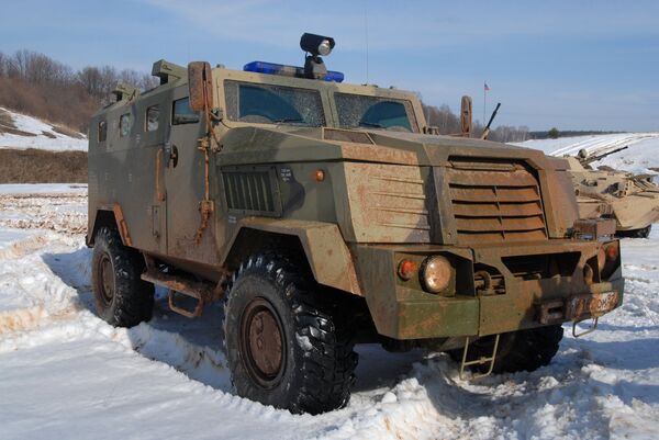 Medved mine resistant ambush protected vehicle - Sputnik International