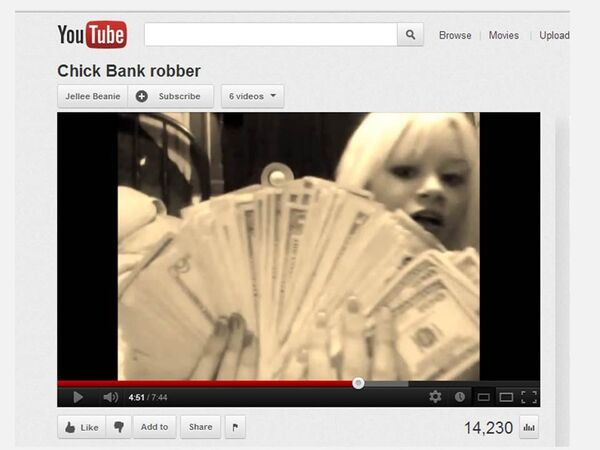 Teen Arrested After Bragging About Bank Robbery on YouTube        - Sputnik International