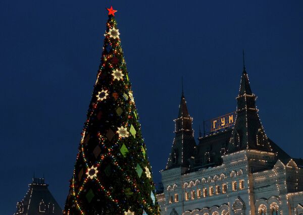 New Year’s Eve on Moscow’s Red Square - Sputnik International
