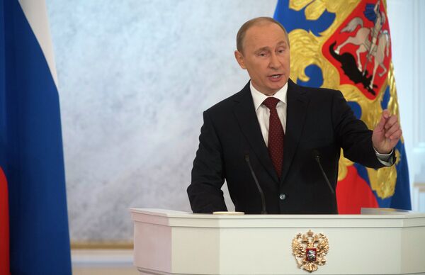 Putin Pushes Student Sport - Sputnik International