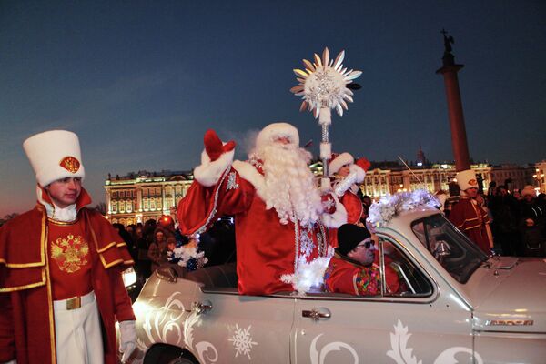 Father Frost Visits St. Petersburg - Sputnik International