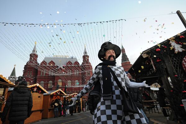 Strasbourg Christmas Market Comes to Moscow - Sputnik International