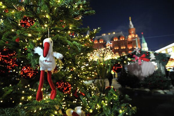 Страсбургская рождественская ярмарка в Москве - Sputnik International