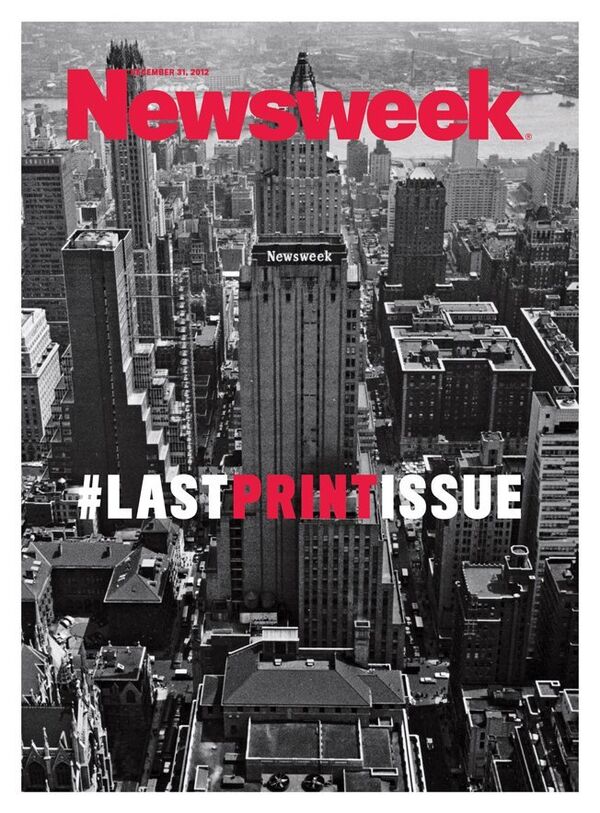 Newsweek Publishes Last Print Issue - Sputnik International