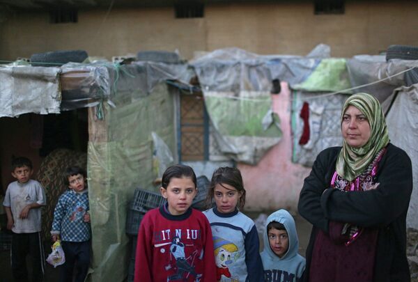 Syrian Refugees in Lebanon - Sputnik International